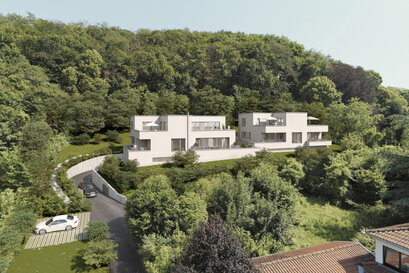 Wohnbebauung Brueckenweg Visualisierung_ruby³ architekten