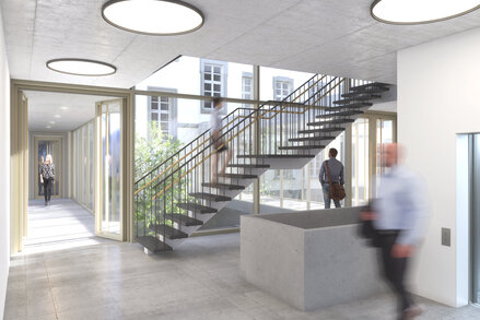 Visualisierung Neubau Innen