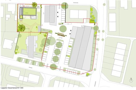 Lageplan Neue Mitte 