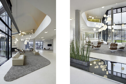 HSE Verwaltung Foyer Lounge_ruby³ architekten